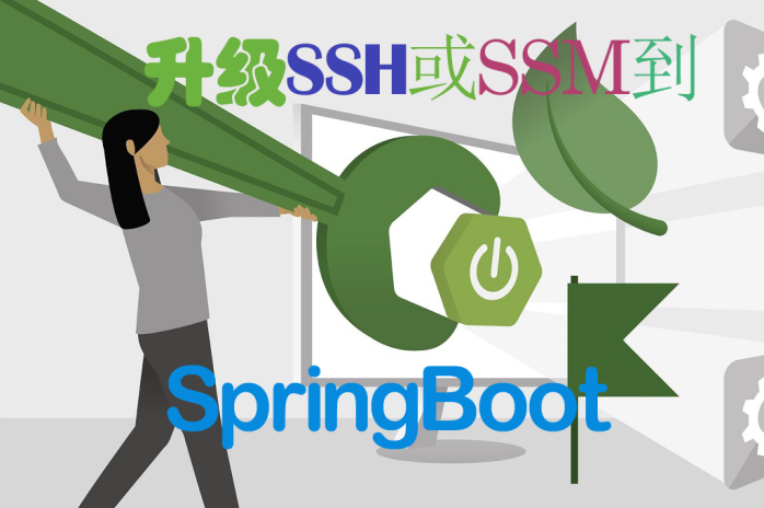 技术框架S2SH，SSM升级为SpringBoot结构